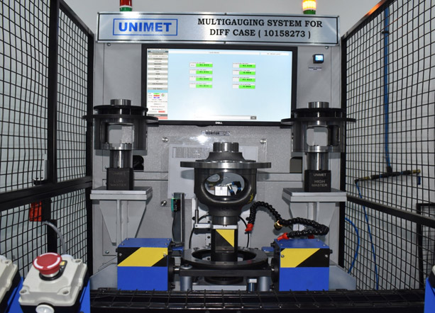 Auto Gauging System for differential Case OP40