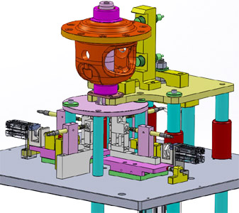 Auto Gauging System for differential Case OP10 and OP20 